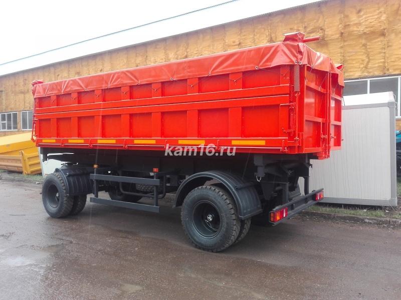 Прицеп зерновоз самосвал двухосный 12 тонный