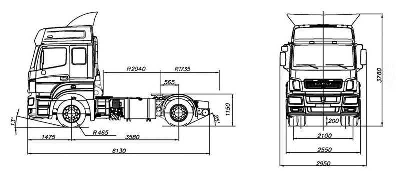 5490-096-68 Тягач КАМАЗ